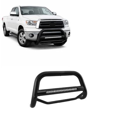 Image showing  Max Beacon Bull Bar Black Fits 07-21 Toyota Tundra