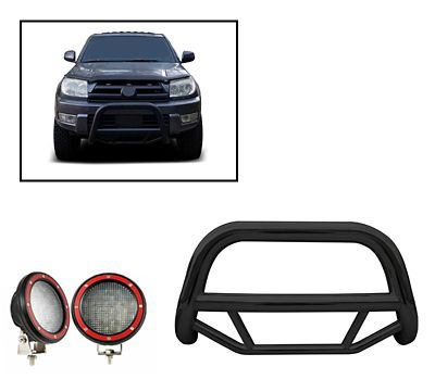 Black Horse Off Road Max Bull Bar Red_Kit Black Fits 03-09 Lexus GX470