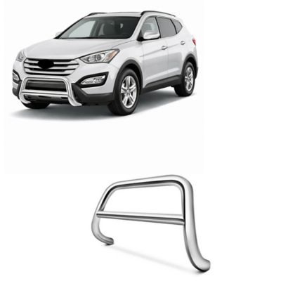 Black Horse Off Road A Bar, Stainless, Fits 13-16 Hyundai Santa Fe.