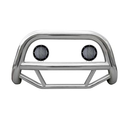 Black Horse Off Road Max Bull Bar Black_Kit Stainless Fits 14-19 Toyota Highlander