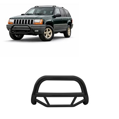 Image showing  Max Bull Bar Black Fits 93-98 Jeep Grand Cherokee