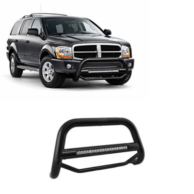 Black Horse Off Road Max Beacon Bull Bar Black Fits 04-09 Dodge Durango