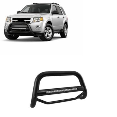 Black Horse Off Road Max Beacon Bull Bar Black Fits 08-12 Ford Escape