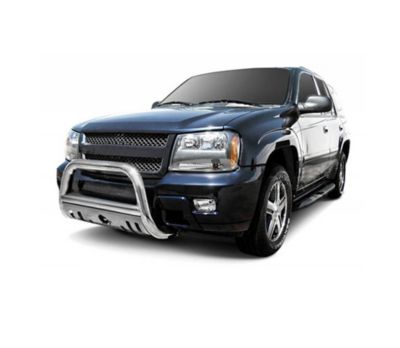 Black Horse Off Road Bull Bar Stainless Fits 02-09 Chevrolet TrailBlazer