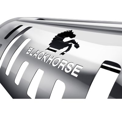 Image showing 3 th Black Horse Off Road Beacon Bull Bar, Stainless, Fits 18-24 GMC Terrain.