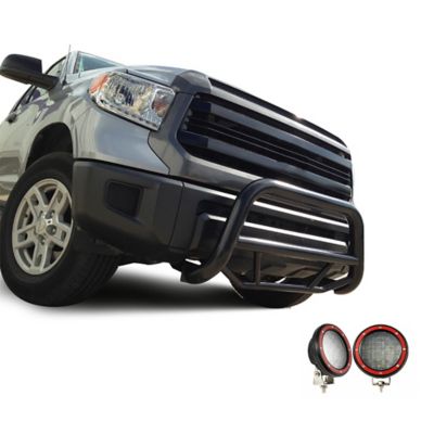 Black Horse Off Road Max Bull Bar Red_Kit Black Fits 07-21 Toyota Tundra