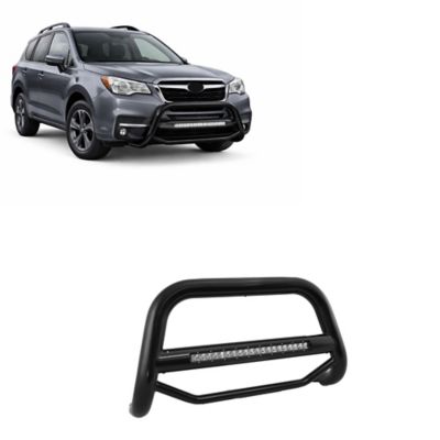 Black Horse Off Road Max Beacon Bull Bar Black Fits 14-18 Subaru Forester