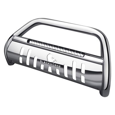 Black Horse Off Road Beacon Bull Bar Stainless Fits 22-24 Hyundai Tucson