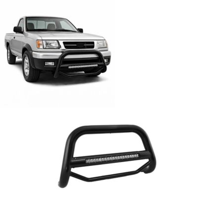 Black Horse Off Road Max Beacon Bull Bar Black Fits 98-04 Nissan Frontier