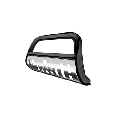 Black Horse Off Road Bull Bar Black Stainless Fits 98-04 Chevrolet Blazer