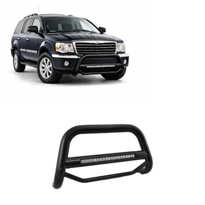 Black Horse Off Road Max Beacon Bull Bar Black Fits 07-09 Chrysler Aspen