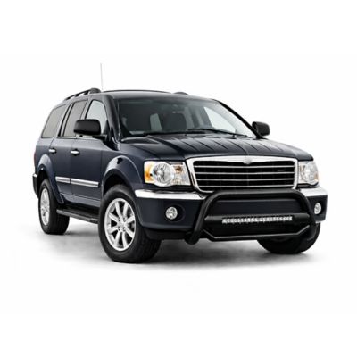 Image showing 4 th Black Horse Off Road Max Beacon Bull Bar Black Fits 07-09 Chrysler Aspen