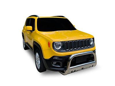 Black Horse Off Road Bull Bar Stainless Fits 16-23 Jeep Renegade
