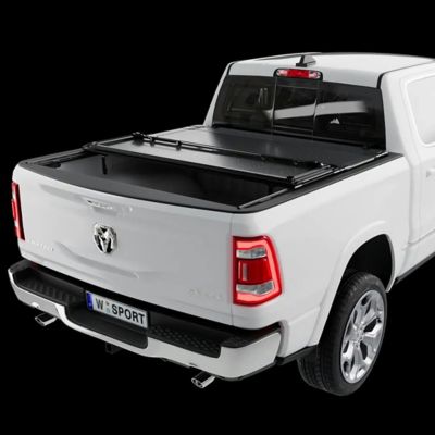 Image showing  AL4 Tri-Fold Tonneau Cover for 02-24 Ram 1500 6 ft., 4 in. Bed (Not Ram Box)