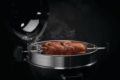 Image showing 1 th Napoleon Heavy Duty Rotisserie Kit for PRO Charcoal Kettle 22 and 18-inch Grills