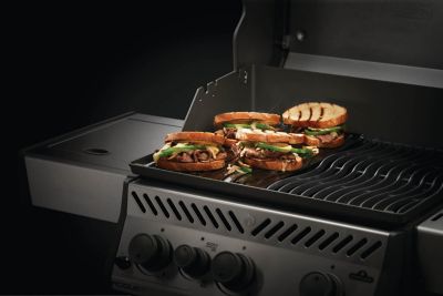 Image showing  Enameled Cast Iron Reversible Griddle for Rogue 425 Model Grills