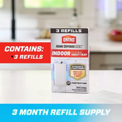 Image showing  Home Defense MAX Flying Insect Trap Refill, 3 pk.