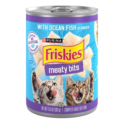 Purina Friskies Meaty Bits Ocean Fish Dinner in Gravy