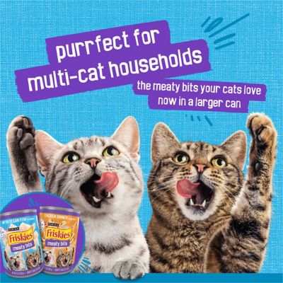 Image showing 7 th Purina Friskies Meaty Bits Ocean Fish Dinner in Gravy