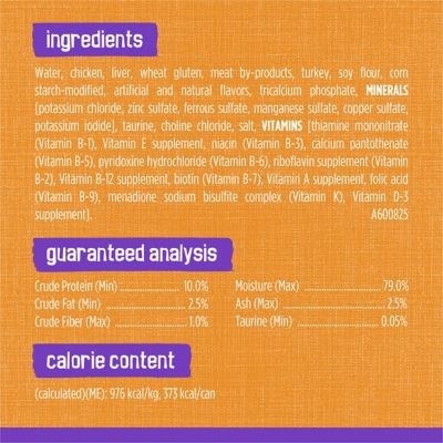 Image showing 3 th Purina Friskies Meaty Bits Chicken Dinner in Gravy