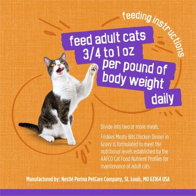 Image showing 4 th Purina Friskies Meaty Bits Chicken Dinner in Gravy