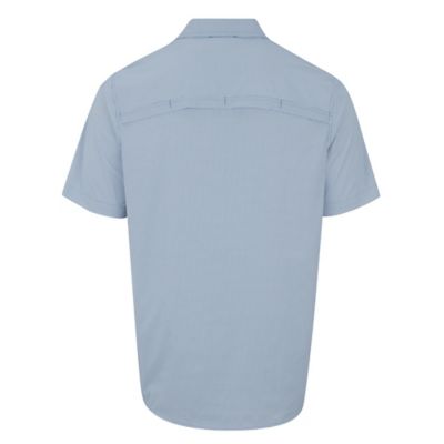 Image showing  Men's Patterned Short-Sleeve Button-Down Outdoorsman Shirt