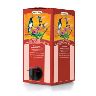 Royal Wing Ready-to-Use Hummingbird Nectar Bag in Box, 3L