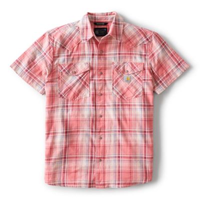 Image showing  Montana Bozeman Relaxed SS Plaid Shirt