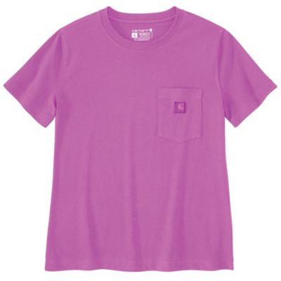 Carhartt Women's Relaxed Fit Lightweight Crew Neck Short-Sleeve Pocket T-Shirt