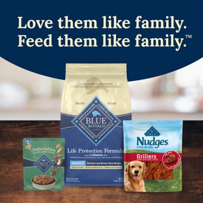 Image showing 7 th Blue Buffalo Delectables Variety Pack Adult Lamb and Turkey Dinner