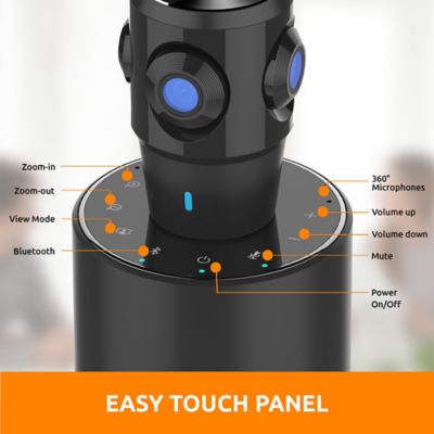 Image showing 5 th Toucan SC360 Video Conference System 360 with Auto Voice Tracking, Black