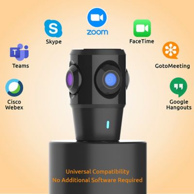 Image showing 6 th Toucan SC360 Video Conference System 360 with Auto Voice Tracking, Black