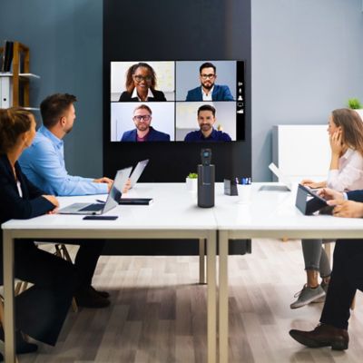 Image showing 8 th Toucan SC360 Video Conference System 360 with Auto Voice Tracking, Black