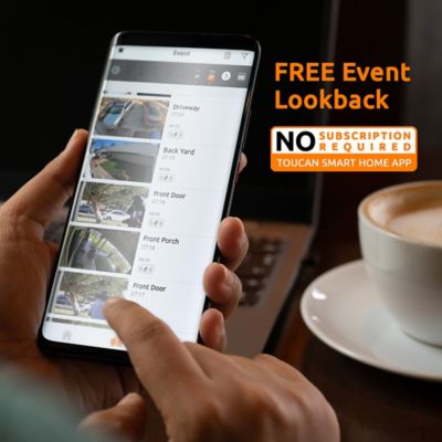 Image showing  Wi-Fi and Wire-Free 1920 x 1080p Video Doorbell V3 with Wireless Doorbell Chime