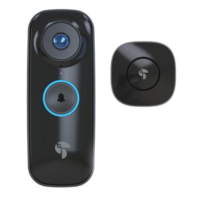 Toucan Wi-Fi and Wire-Free 1920 x 1080p Video Doorbell PRO with Wireless Doorbell Chime