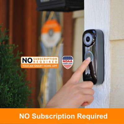 Image showing  Wi-Fi and Wire-Free 1920 x 1080p Video Doorbell PRO with Wireless Doorbell Chime