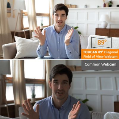 Image showing  SC100 Connect Video Conference System HD with Conference Speaker and Detachable Camera, Black