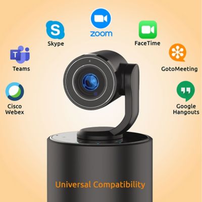 Image showing 6 th Toucan SC100 Connect Video Conference System HD with Conference Speaker and Detachable Camera, Black