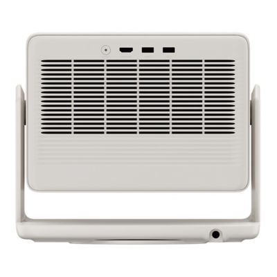 Image showing  HORIZON S Max 4K Laser + LED Multimedia Projector with Built-in Speakers, Stand, and Remote