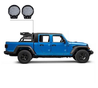 Image showing  Atlas Roll Bar Kit Black fits 2020-2025 Jeep Gladiator