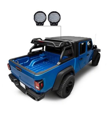 Image showing  Atlas Roll Bar Kit Black fits 2020-2025 Jeep Gladiator