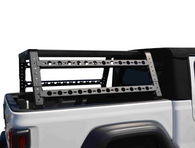 Image showing 4 th Black Horse Off Road Traveler Overland Utility Bed Rack Black fits Full Size Trucks and Small Trucks