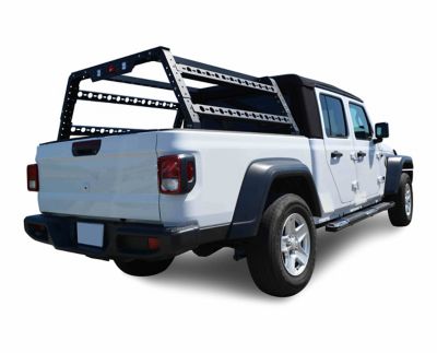 Image showing 6 th Black Horse Off Road Traveler Overland Utility Bed Rack Black fits Full Size Trucks and Small Trucks