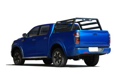 Image showing 9 th Black Horse Off Road Traveler Overland Utility Bed Rack Black fits Full Size Trucks and Small Trucks