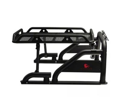 Image showing 4 th Black Horse Off Road Warrior Roll Bar Black Fits 1/2 Ton Trucks (GM Silverado 14+/Ford F150 15+/Dodge Ram 15+)