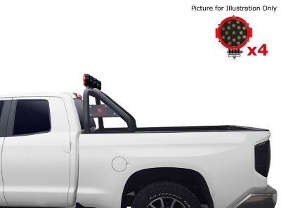 Image showing  Classic Roll Bar Kit Black fits 05-21 Nissan Frontier