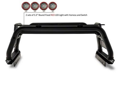 Image showing  Atlas Roll Bar Kit Black for 2019-2024 Ford Ranger