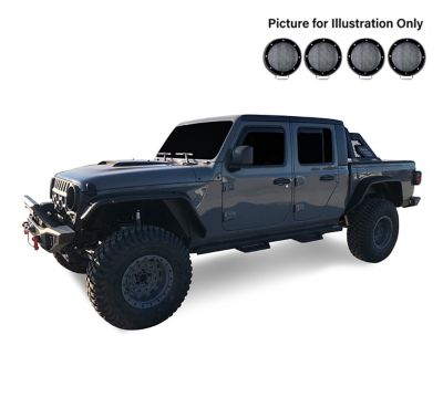 Image showing  Armour II Roll Bar Kit Black fit 2019-2025 Jeep Gladiator