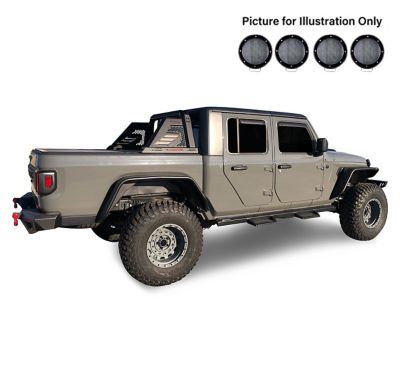 Image showing  Armour II Roll Bar Kit Black fit 2019-2025 Jeep Gladiator