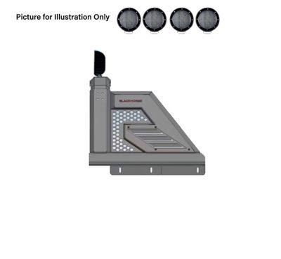 Image showing  Armour II Roll Bar Kit Black fit 2019-2025 Jeep Gladiator